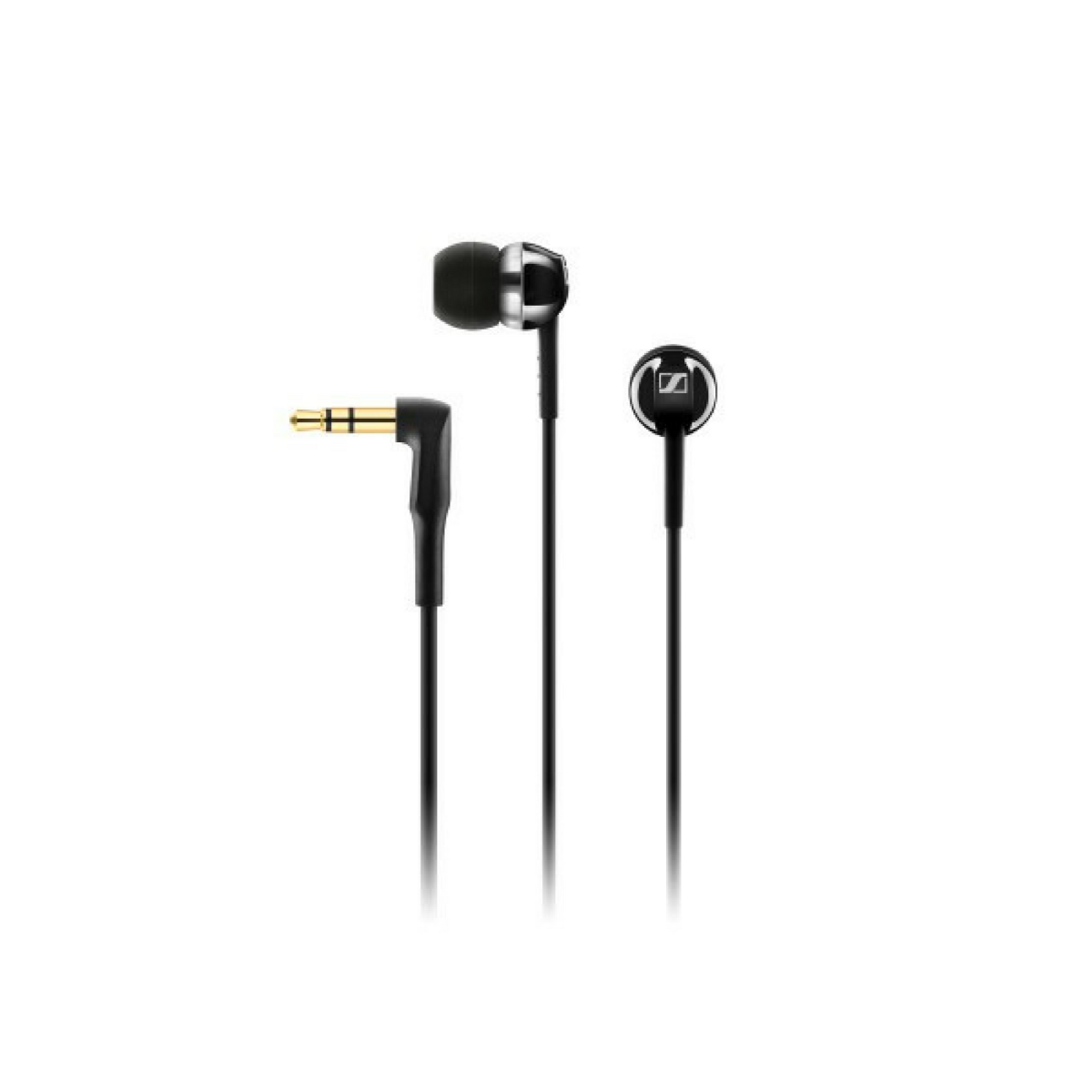 【Free gift】Sennheiser CX5.00 earbuds 3.5mm in-ear wired earphones double pure bass stereo sound gaming headset headphones with mic and noise cancellation volume control HIFI earphones for music microp
