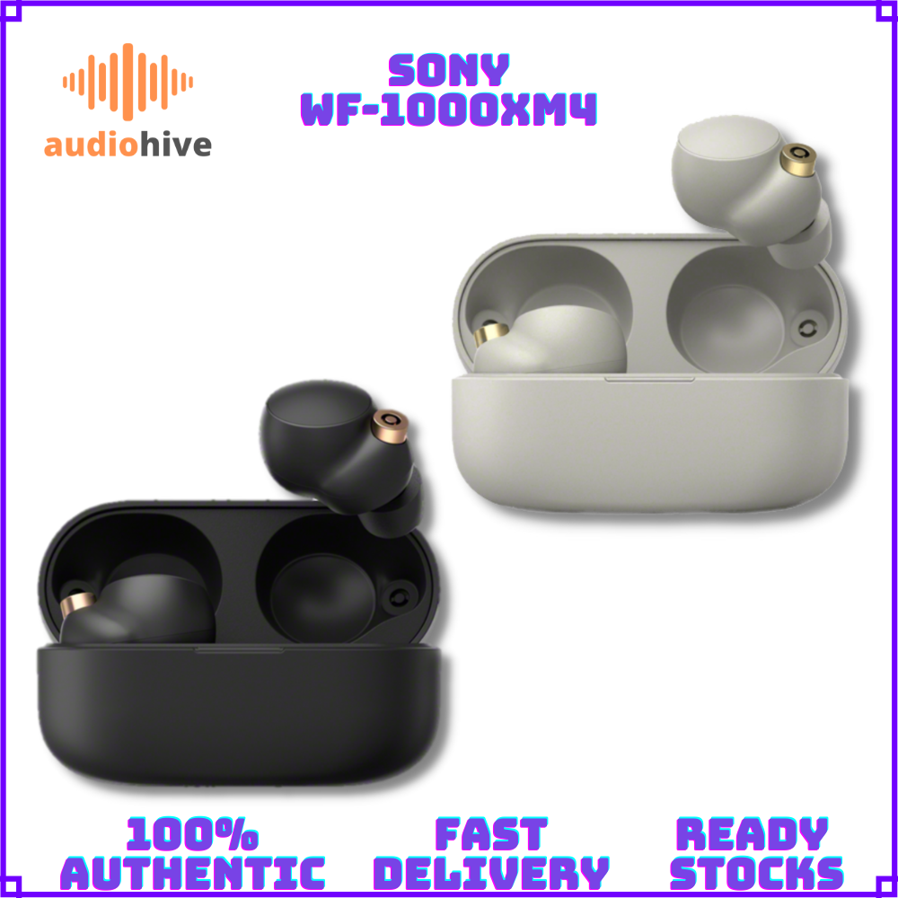 Sony WF1000XM4 WF-1000XM4 True Wireless Bluetooth Noise Cancelling Earbuds