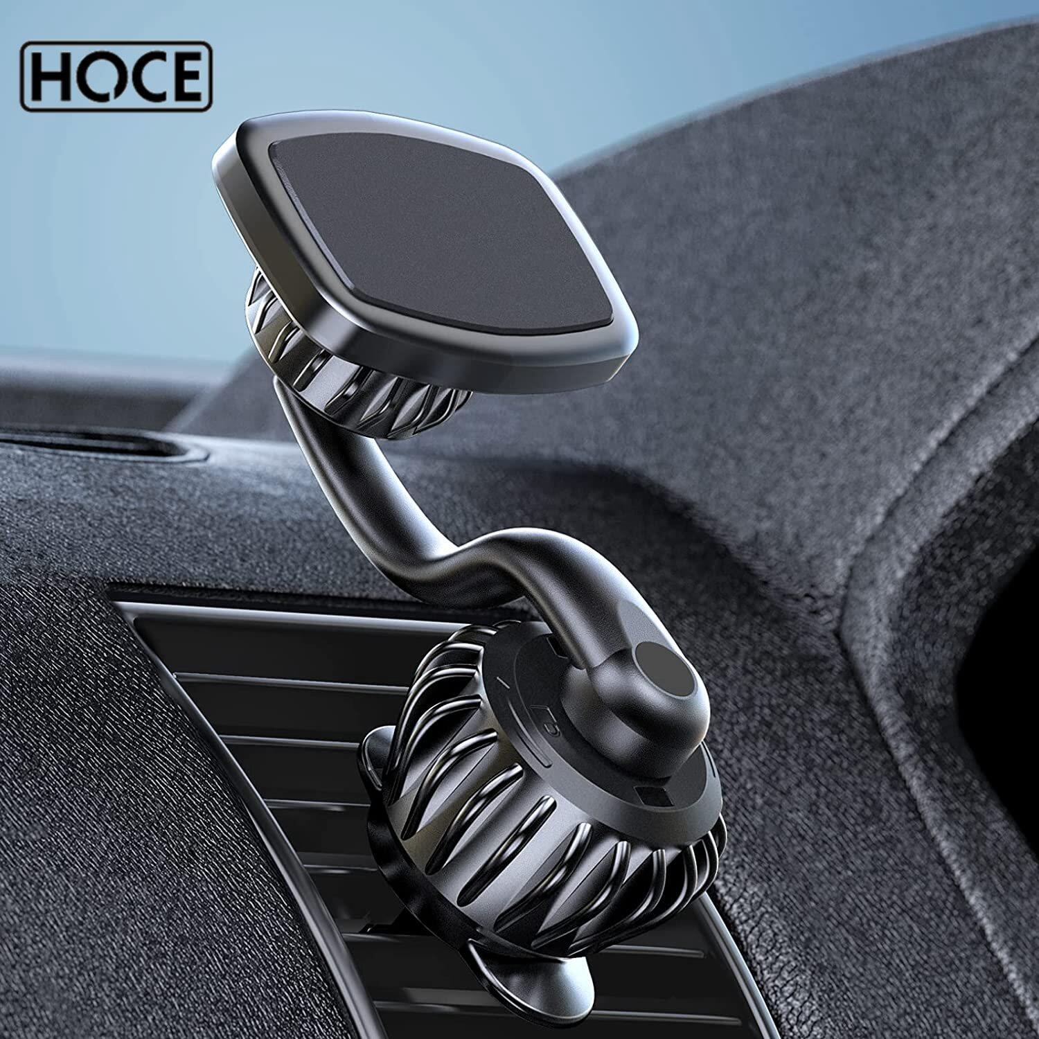 HOCE Magnetic Car Phone Holder For iPhone Samsung VIVO OPPO Realme Magnet Mount 360 Rotation Car Vent Air Phone Holder Stand